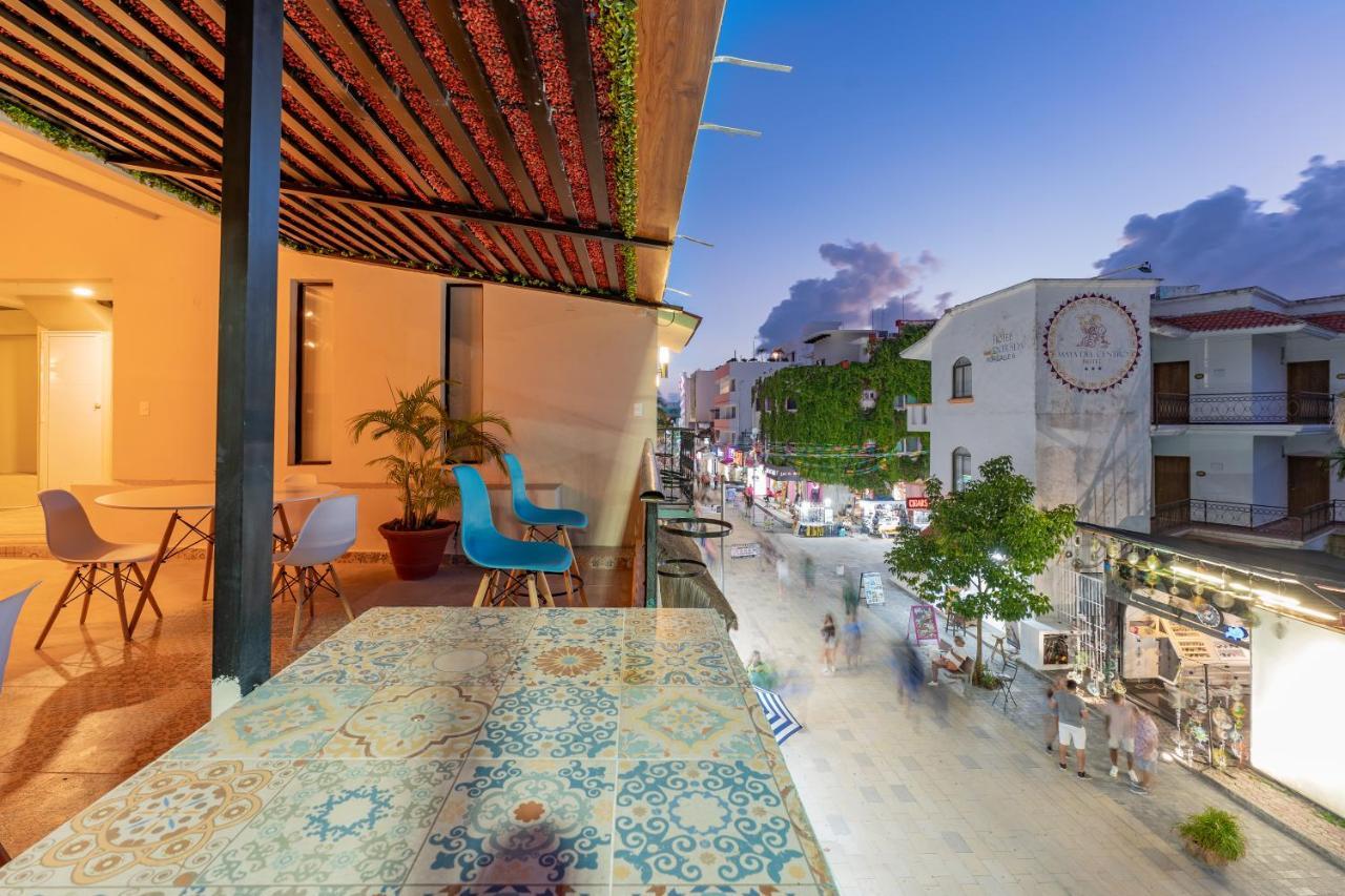 Hotel Brisas 5A Av, 신데 델 카르멘 외부 사진