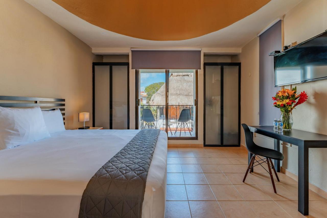 Hotel Brisas 5A Av, 신데 델 카르멘 외부 사진