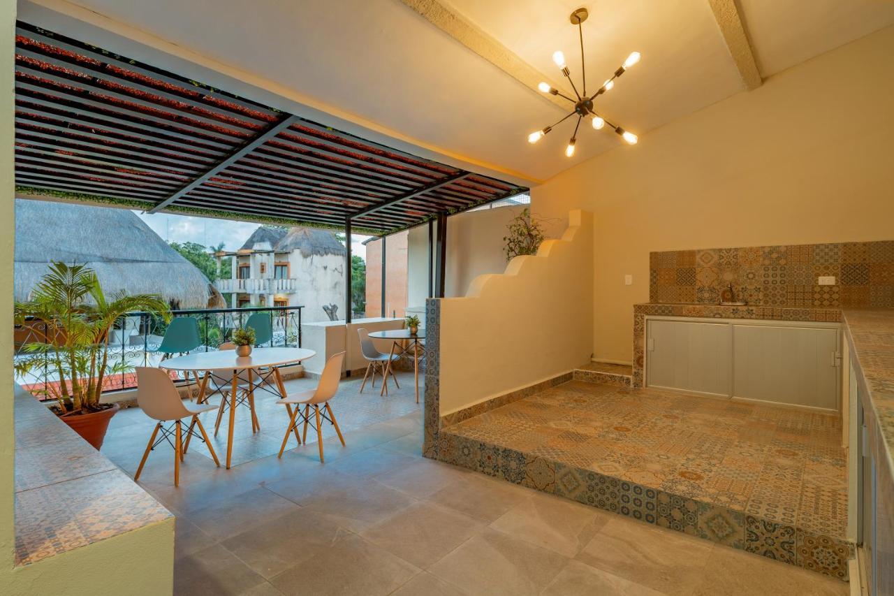Hotel Brisas 5A Av, 신데 델 카르멘 외부 사진