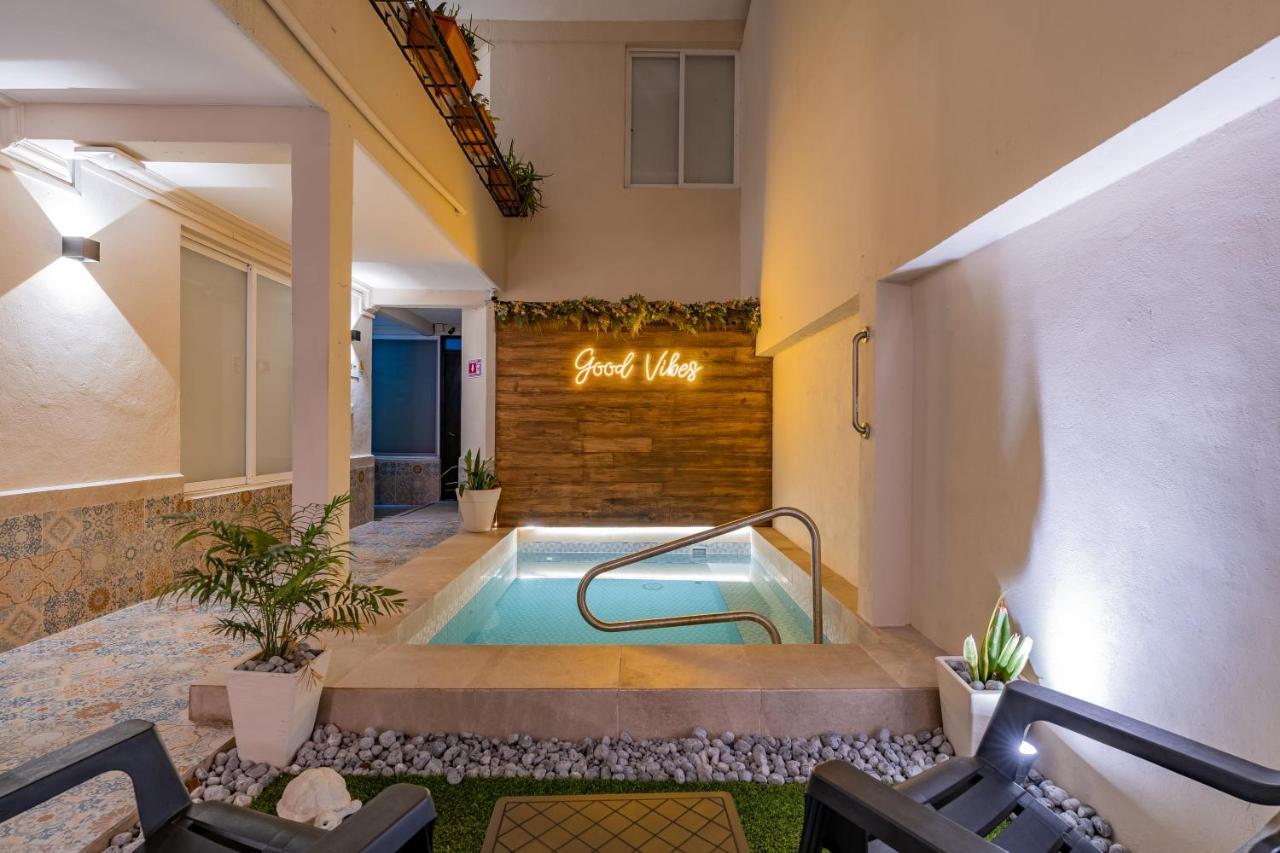 Hotel Brisas 5A Av, 신데 델 카르멘 외부 사진