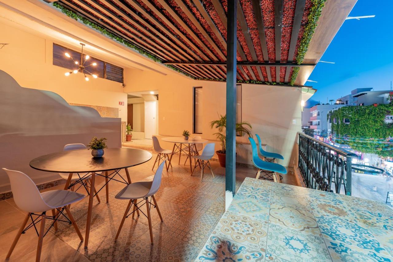 Hotel Brisas 5A Av, 신데 델 카르멘 외부 사진