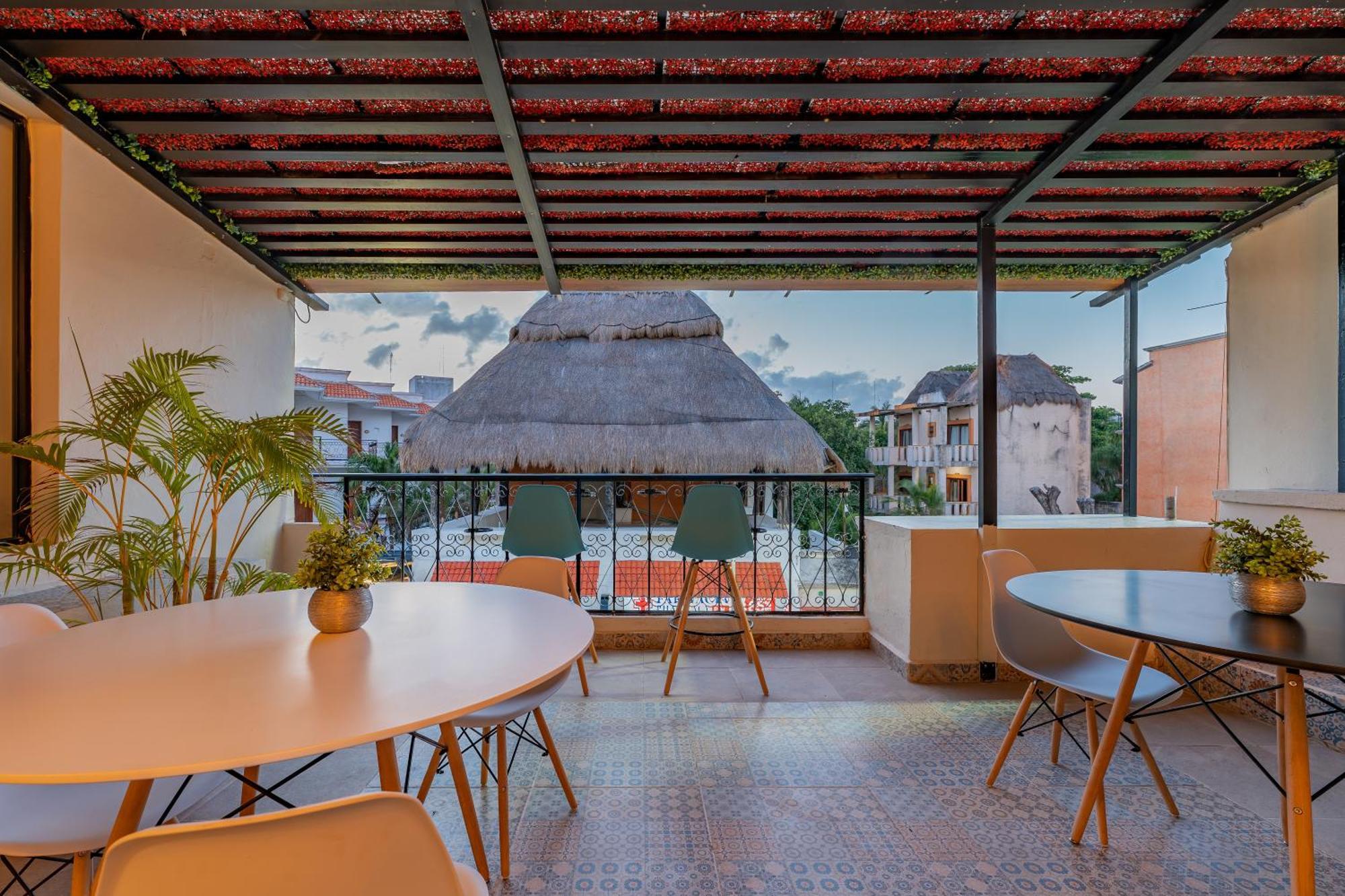 Hotel Brisas 5A Av, 신데 델 카르멘 외부 사진