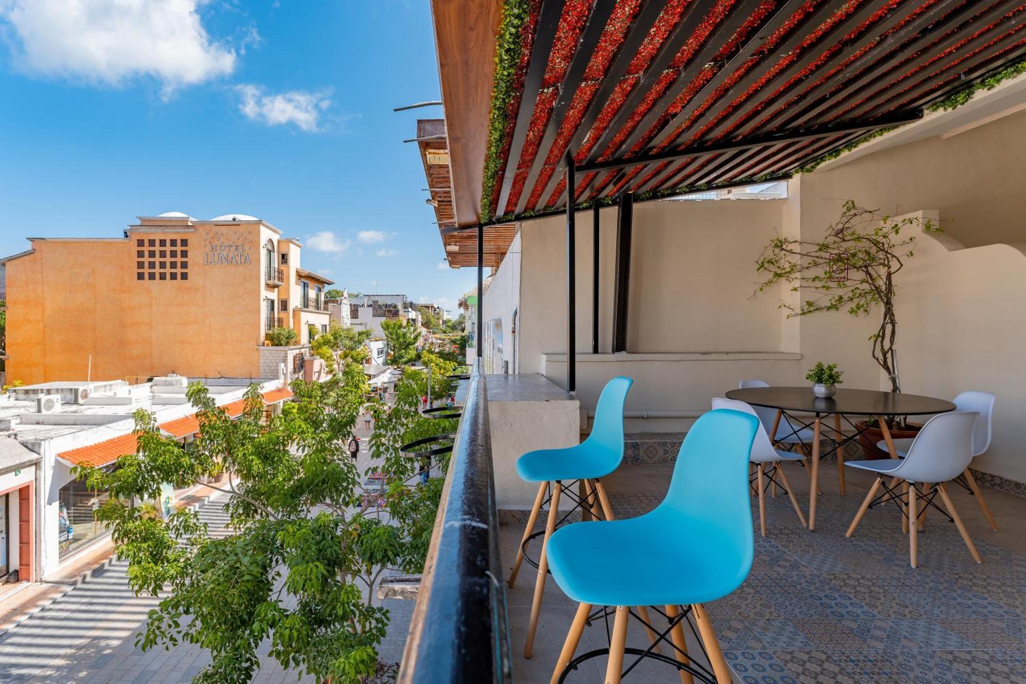 Hotel Brisas 5A Av, 신데 델 카르멘 외부 사진