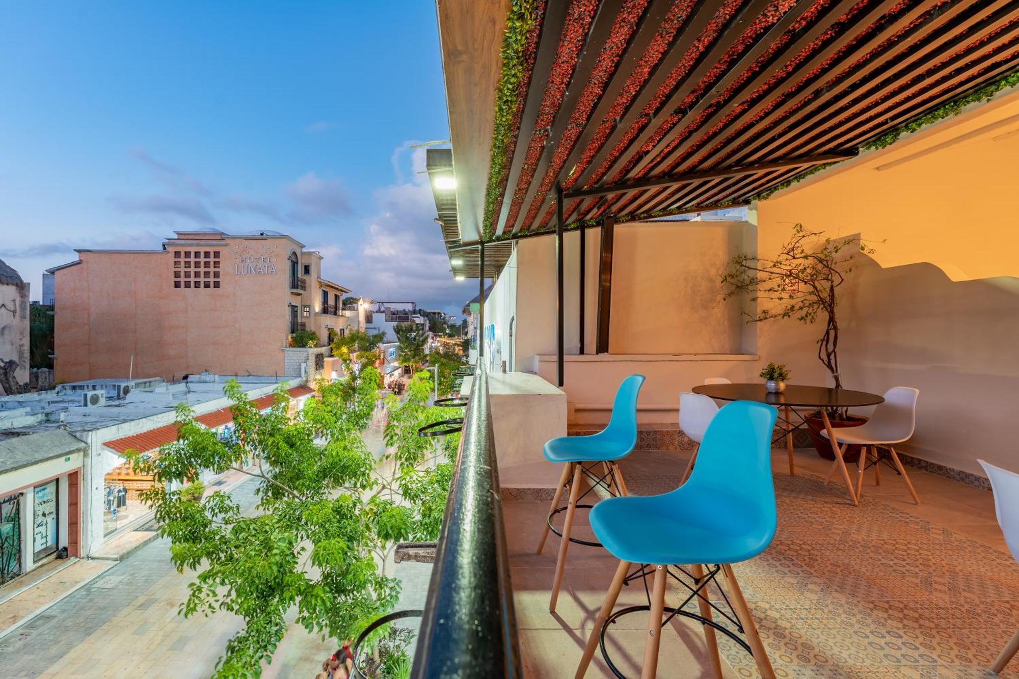 Hotel Brisas 5A Av, 신데 델 카르멘 외부 사진