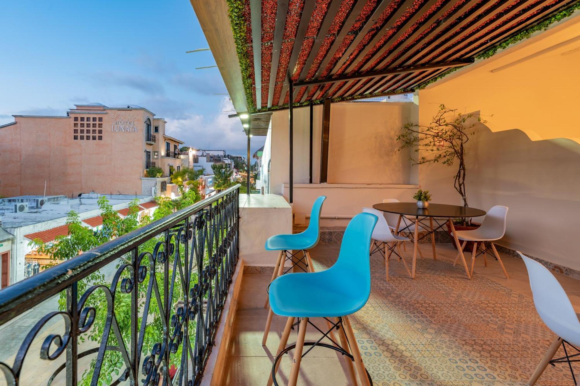Hotel Brisas 5A Av, 신데 델 카르멘 외부 사진